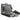 Gray leather briefcase