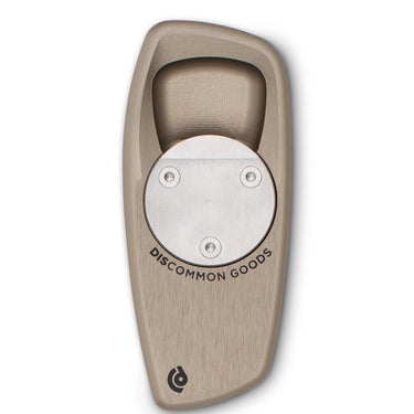 The bottle opener in taupe