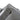 Gray leather duffel bag top view