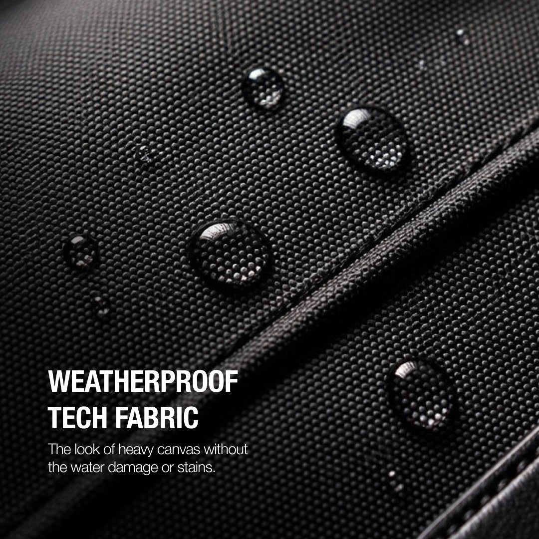 Weatherproof tech fabric
